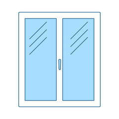 Icon Of Closed Window Frame