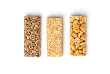 Kozinaki isolated on white background.