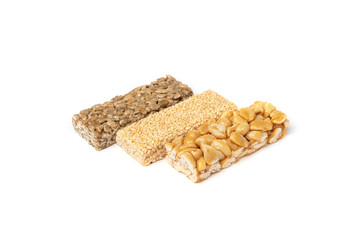 Kozinaki isolated on white background.