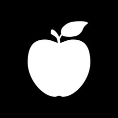 Apfel und Hintergrund