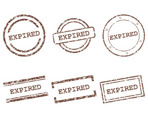 Fototapeta premium Expired Stempel