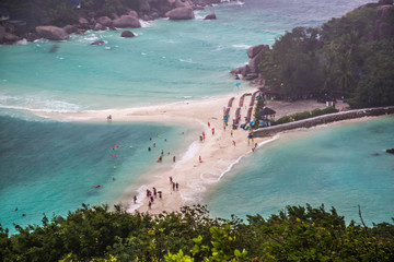 Beach views in Koh Samui in Thailand