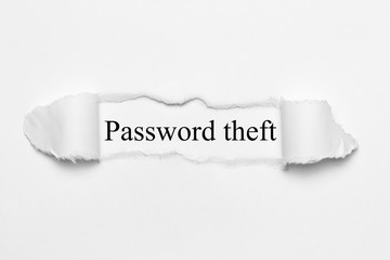 Password theft 
