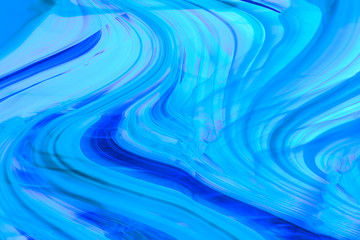 Naklejka premium Beautiful blue stained glass background.