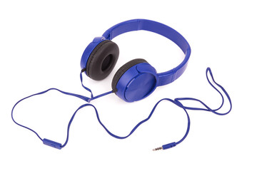headphones on white