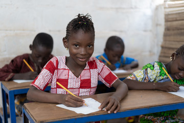 Education Symbol for Little African Children