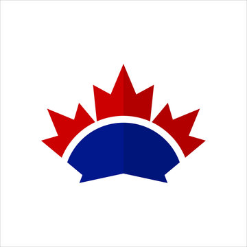 recommend clip art: Maple Leaf. Canada icon. Vector logo.