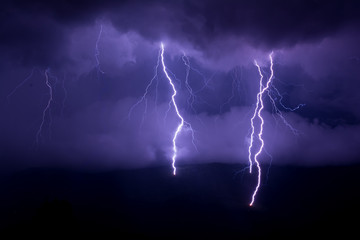 Thunder Storm over Jura	