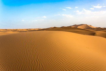 Fototapeta na wymiar Sahara sand dunes
