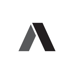 Fototapeta premium Initial a graphic design template vector isolated illustration