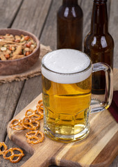 Cold Glass Mug of Beer