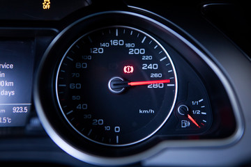 Very Fast Car Speedometer