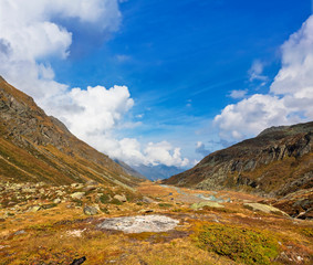 Hiking in the "Stubaital" in Austria