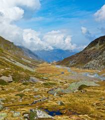 Hiking in the "Stubaital" in Austria