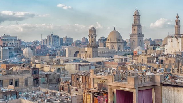 view of the old part of city Cairo