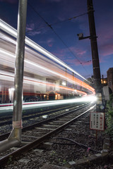 Naklejka premium クールトレイン