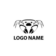 design the crab logo for your company