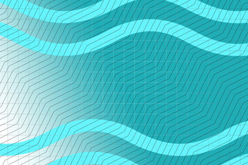 Naklejka na ściany i meble abstract, blue, design, illustration, wallpaper, wave, graphic, lines, digital, line, light, waves, pattern, business, art, curve, gradient, green, texture, backdrop, white, technology, artistic