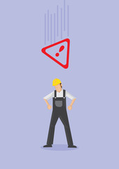 Work Safety Conceptual Vector Illustration