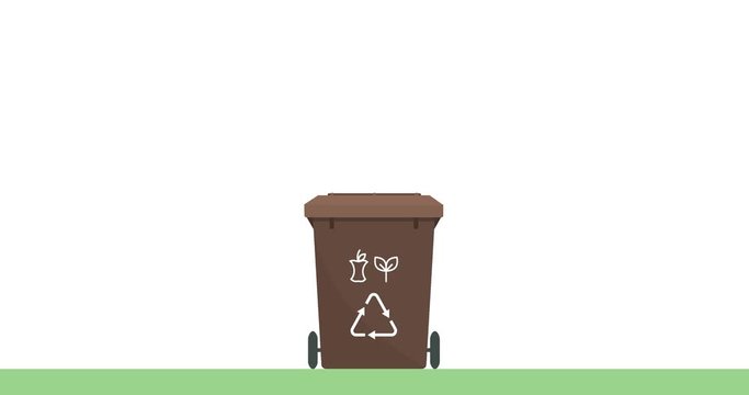 Separate waste collection: organic trash