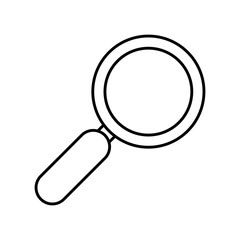 Isolated lupe vector design