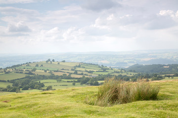 Fototapeta na wymiar View from Hay Bluff, Brecon Beacons, Wales