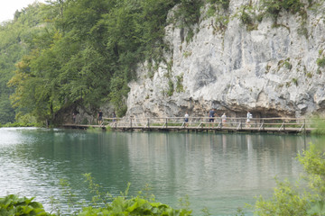 Fototapeta premium Laghi di Plitvice Croazia patrimonio mondiale dell'unesco 