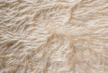 Dyed artificial wool as an abstract background