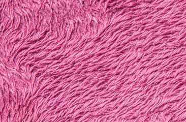 Dyed artificial wool as an abstract background