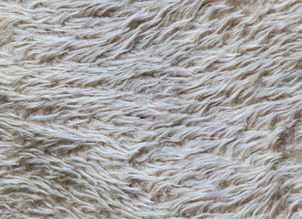 Dyed artificial wool as an abstract background
