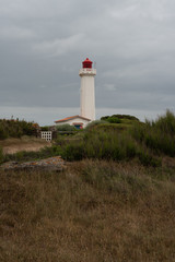 Fototapeta na wymiar Ile d'Yeu, phare de la pointe des Corbeaux