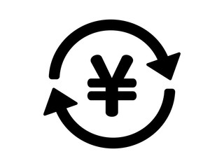 円を交換するアイコン