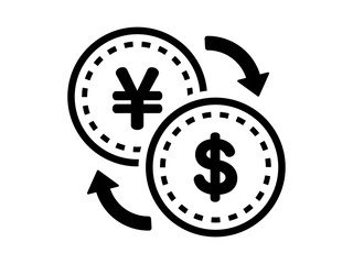 円とドルの交換