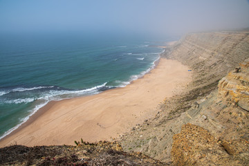 Vigia beach in Sintra, Portugal.