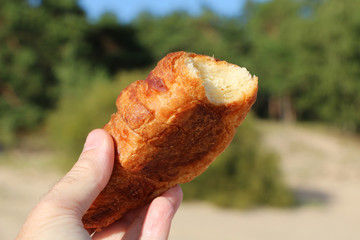 Close-up - breakfast outdoors