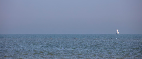 Obraz premium The Boat in the distance