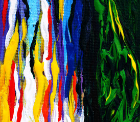 ็็็็็็Hand draw colorful oil painting abstract background with texture.