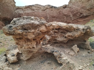 rock in desert