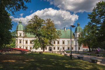 Ujazdowski castle in Warsaw, Poland