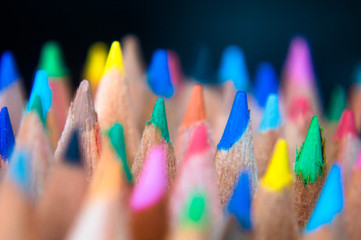 fondo de colores, lapizes, lapiz, puntas , colors, macro