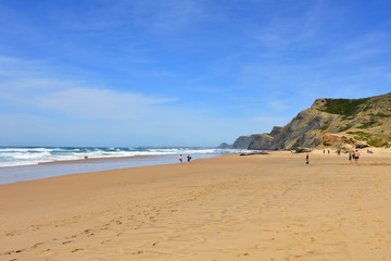 Fototapeta na wymiar Cordoama beach, Vila do Bispo, Algarve, Portugal