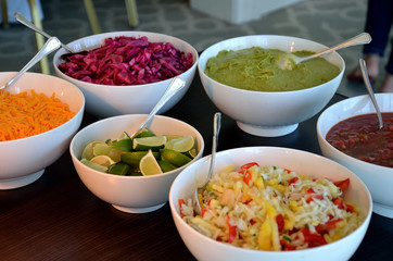 Taco condiments