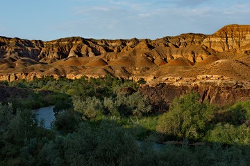 South-East Kazakhstan. Picturesque mountains in the area of the natural national Park 