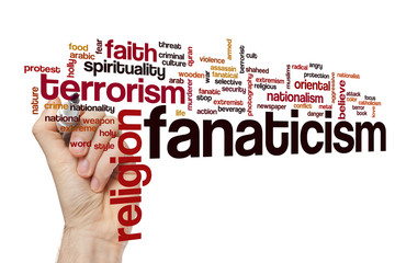 Fanaticism word cloud