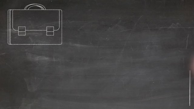 c'est la rentr&eacute;e tableau noir