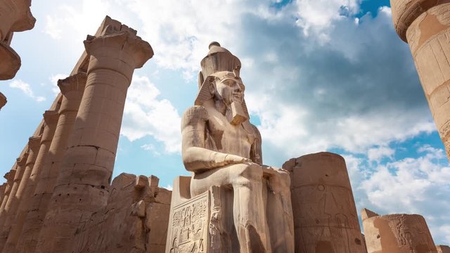 Karnak temple in Luxor,