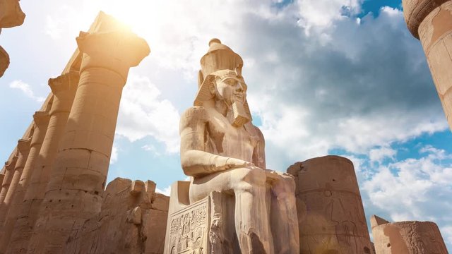 Karnak temple in Luxor,