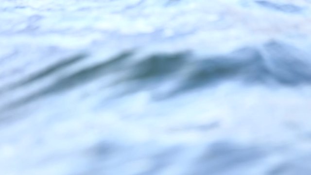 blurred moving water wave for background.