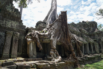 Fototapeta na wymiar Preah Khan Temple