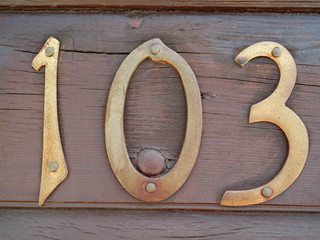 House number one hundred and three
